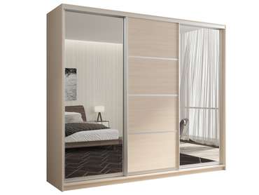 Шкаф-купе Кааппи-3 240 М цвета Дуб молочный 
