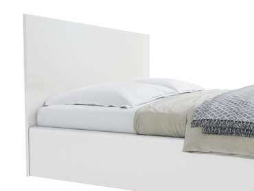 Кровать Bonem 140х200 белого цвета с подъемным механизмом