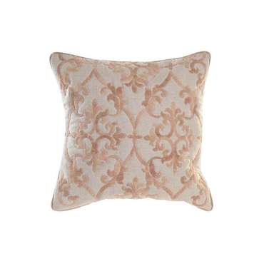 Подушка DKD Home Decor 50 x 15 x 50 см Бежевый Розовый Алюминий традиционный 50 x 1 x 50 см