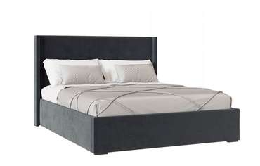 Кровать Орландо 160х200 темно-серого цвета