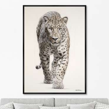 Репродукция картины Leopards, No 1, 2024г.