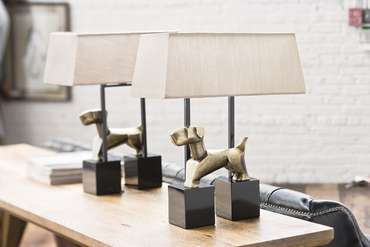 Сет из настольных ламп  "Doggie Lamp" 