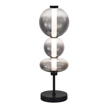 Прикроватная лампа ST-Luce Черный/Дымчато-Серый LED 1*18W 3000K PERLINA