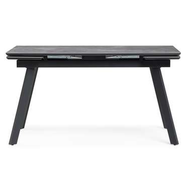 Раздвижной обеденный стол Норман 80х140 серого цвета