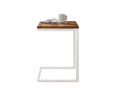 Кофейный стол Бёркли бело-коричневого цвета 