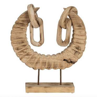 Декоративная фигура Натуральный Рога 50 x 12 x 42 cm