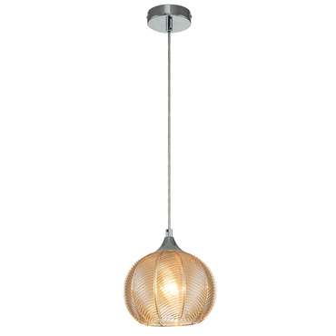Подвесной светильник Pion 10194/1S Amber (стекло, цвет янтарный)