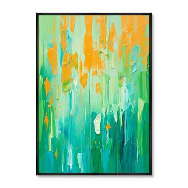 Репродукция картины Landscape collection, blooming, No 2, 2024г.