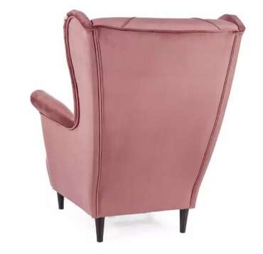 Кресло Lady розового цвета