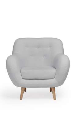 Кресло Элефант светло-серого цвета