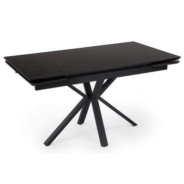 Раздвижной обеденный стол Старлайт 80х140 серого цвета