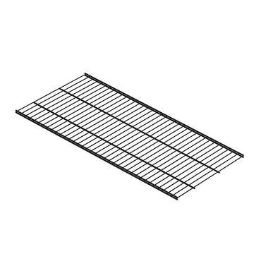 Проволочная полка 90x41 черного цвета