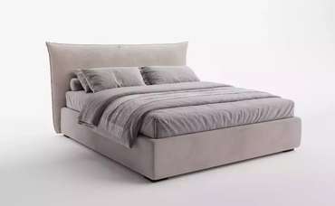 Кровать Mainland 180х200 бежевого цвета