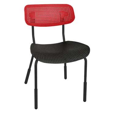 Школьный стул Точка Роста красно-черного цвета