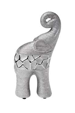 Статуэтка Слон серебряного цвета