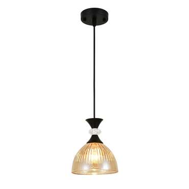 Подвесной светильник Tanura 1112/1S (стекло, цвет янтарный)