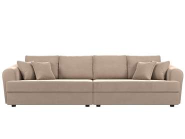 Прямой диван-кровать Милтон бежевого цвета