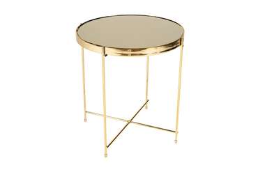 Кофейный столик Gatsby M золотого цвета
