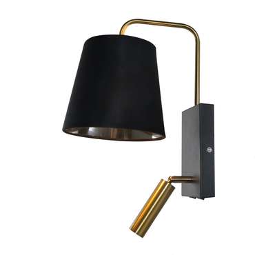Бра для чтения Escada Comfy 589/1A E14*40W Black/Brass