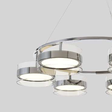 Подвесная люстра MYSELF SP60W LED (стекло, цвет прозрачный)