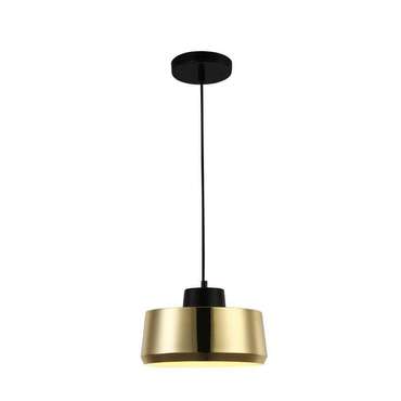 Подвесной светильник Agata черно-золотого цвета