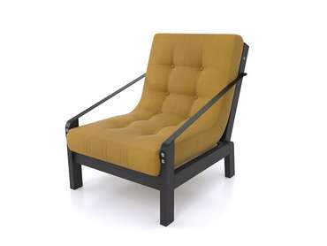 Кресло-кровать Локи желтого цвета