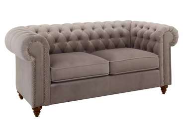 Диван Chester Classic серого цвета