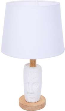 Настольная лампа Lumion Visiona 8210/1T белый, керамика/текстиль Е27 1*60W 220V
