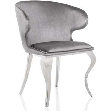 Стул-кресло Erica серого цвета