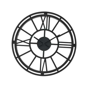 Часы настенные Stirling черного цвета