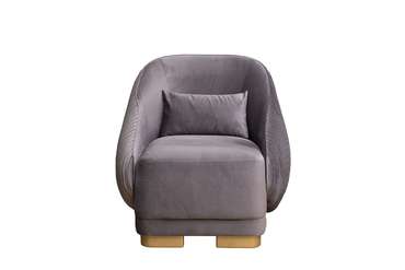 Кресло Palazzo серого цвета