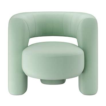 Кресло Zampa светло-зеленого цвета