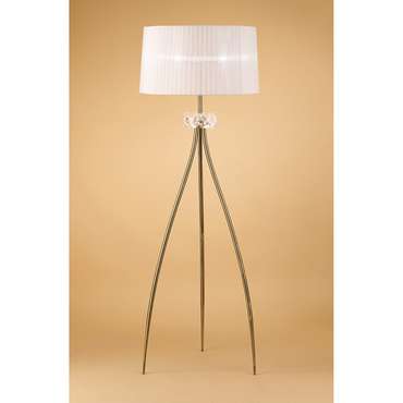 Торшер Mantra Loewe Antique Brass