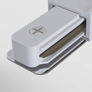 Комплектующие для накладной трековой системы Technical TRA001C-11W Accessories for tracks Unity Однофазная трековая система UNITY