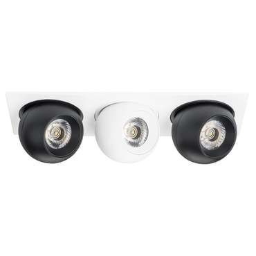 Светильник INTERO LED 9W*3 850LM*3 24G БЕЛЫЙ/ЧЕРНЫЙ 4000K (217536+217074+217064+217074)