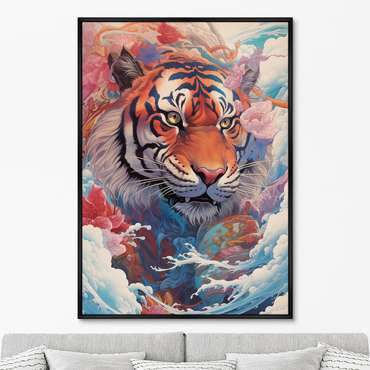Репродукция картины Soaring Tigers, No 2, 2024г.