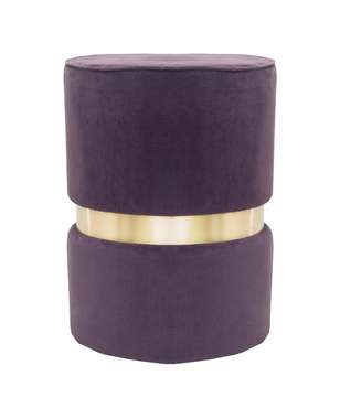 Пуф Brassy violet фиолетового цвета