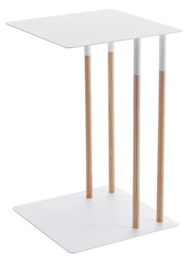 Кофейный столик Plain белого цвета