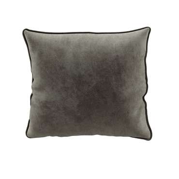 Декоративная подушка Брайтон серо-коричневого цвета