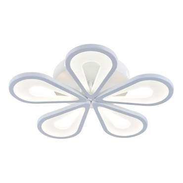 Потолочная люстра 10206/5LED White (акрил, цвет белый)