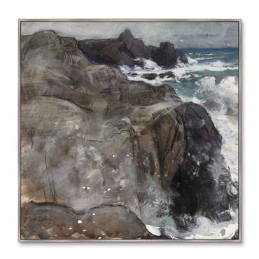 Репродукция картины Storm on the Island of Yeu, 1916г.