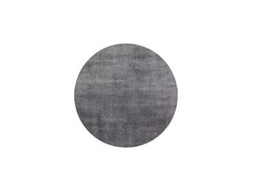 Ковер Comfort диаметр 160 темно-серого цвета