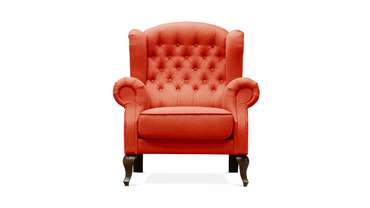 Кресло Адара красного цвета