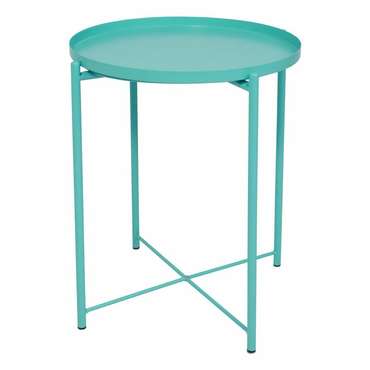 Сервировочный стол Trick бирюзового цвета