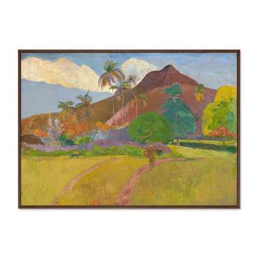 Репродукция картины Tahitian Landscape 1891 г.