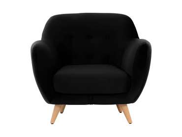Кресло Loa черного цвета