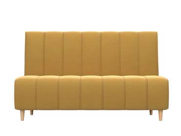 Прямой диван Ральф желтого цвета