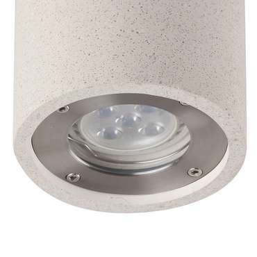 уличный светильник на потолок Levi 7184 (камень, цвет белый)