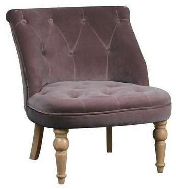 Кресло Бастиан пыльно-розового цвета