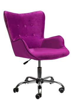 Кресло поворотное Bella фиолетово-пурпурного цвета